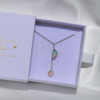 Rainbow Drop Necklace