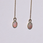 Sunset Opal Threaders in Gold