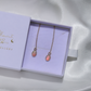 Sunset Opal Threaders in Gold