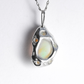 Crystal Sunrays Silver Pendant