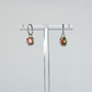 Watermelon Tourmaline Earrings