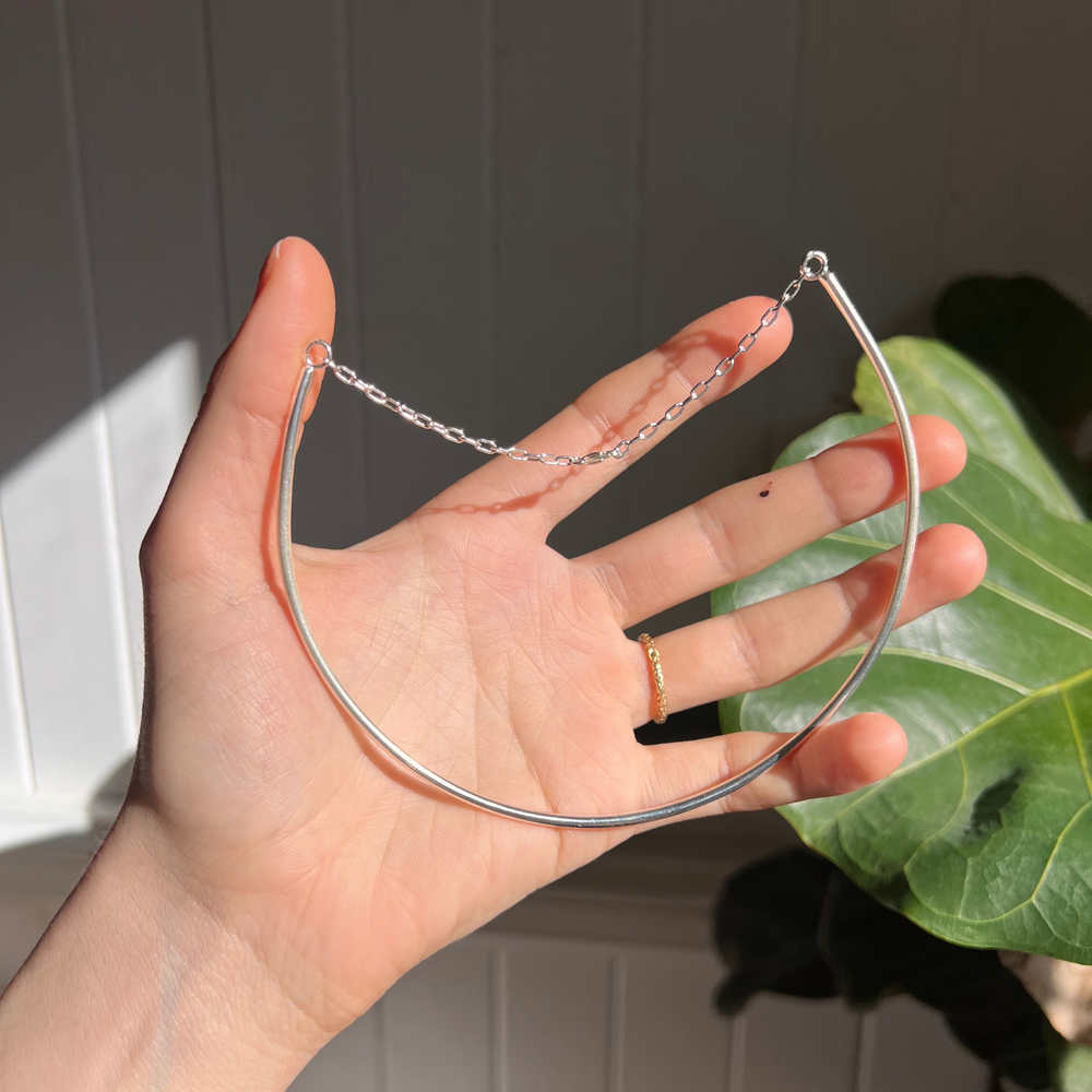 Coming Home Sterling Silver Necklace
