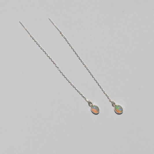 Ethereal Opal Threaders