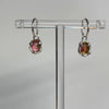 Watermelon Tourmaline Earrings